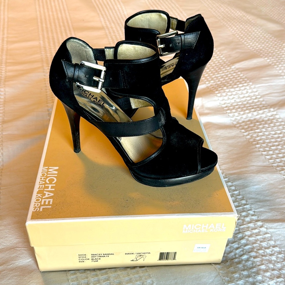 Michael Kors platform heels 7.5